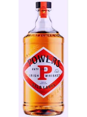 Powers Gold Label Irish Whiskey 43% ABV 750ml